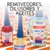 Removedores, aceites y dilusores